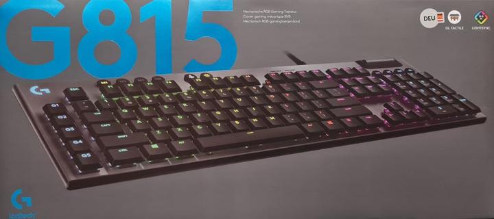Actual product image Logitech G G815 (DE, Cable)