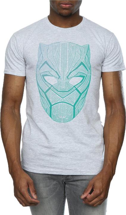 Produktbild Black Panther Tribal Maske TShirt (L)