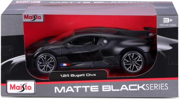 Image du produit Maisto Bugatti Divo 1/24 noir mat
