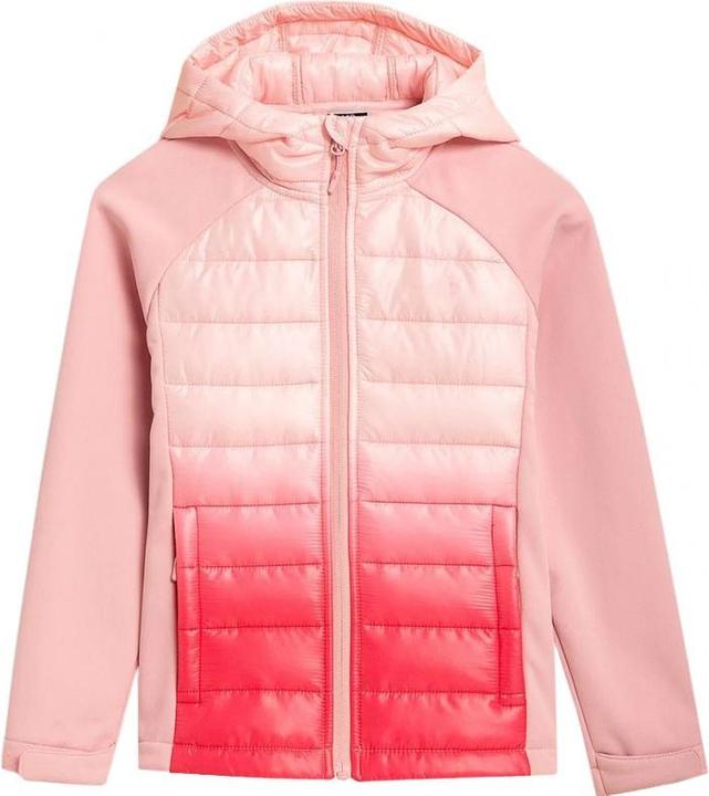 Produktbild 4F Jacke Mädchen Softshell hellrosa HJZ21 JSFD002 56S (164cm) (56)