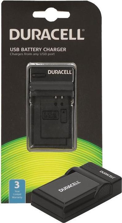 Image du produit Duracell Chargeur avec câble USB pour Panasonic DMW-BLD10E (Chargeur de batterie d'appareil photo)
