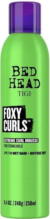 Actual product image Tigi Bed Head Row Foxy Curls Mousse 250ml (250 ml, Curling mousse)