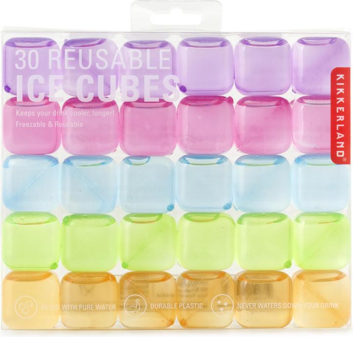 Actual product image Kikkerland Reusable Ice Cube (Reusable ice cubes)