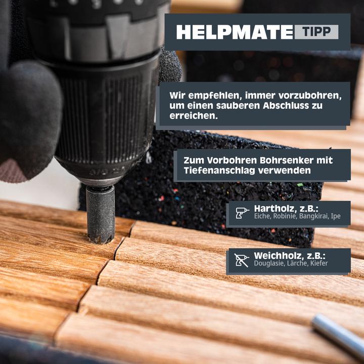 Actual product image Helpmate Decking screws (50 Screws per piece)