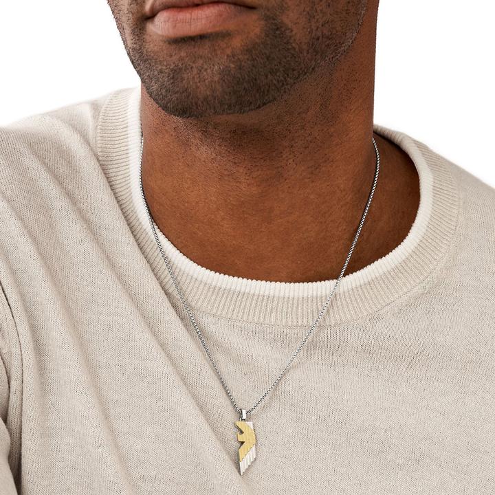 Image du produit Emporio Armani Collier Eagle Logo (Acier inoxydable)