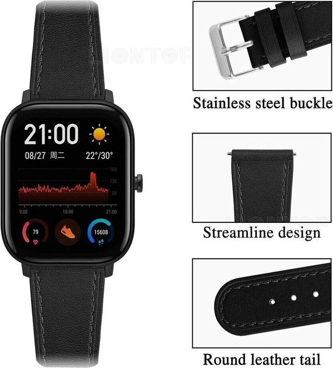Produktbild Strap-it Armband (20 mm, Leder)