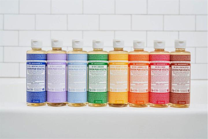 Immagine prodotto Dr. Bronner's 18-IN-1 Menta piperita (Sapone liquido, 240 ml)