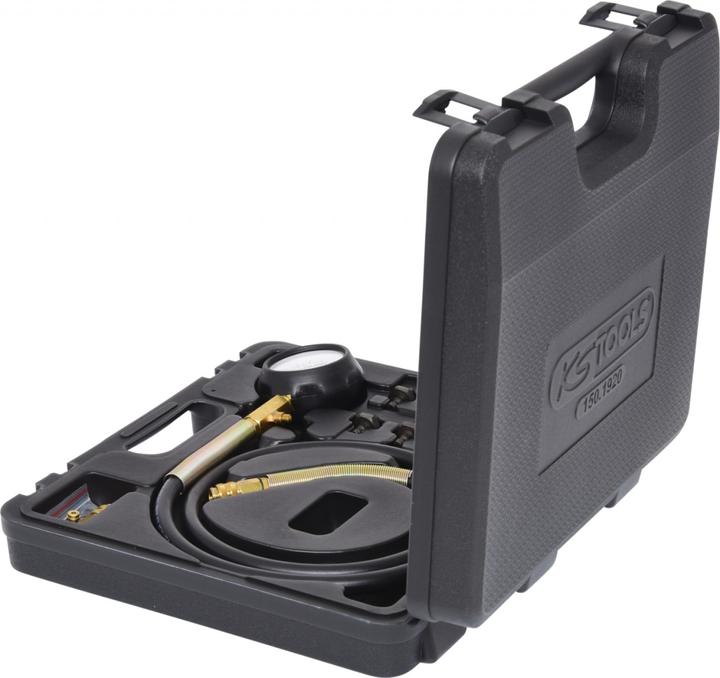 Produktbild KS Tools Öldruck-Prüfgerät, 12-tlg, 0-10bar