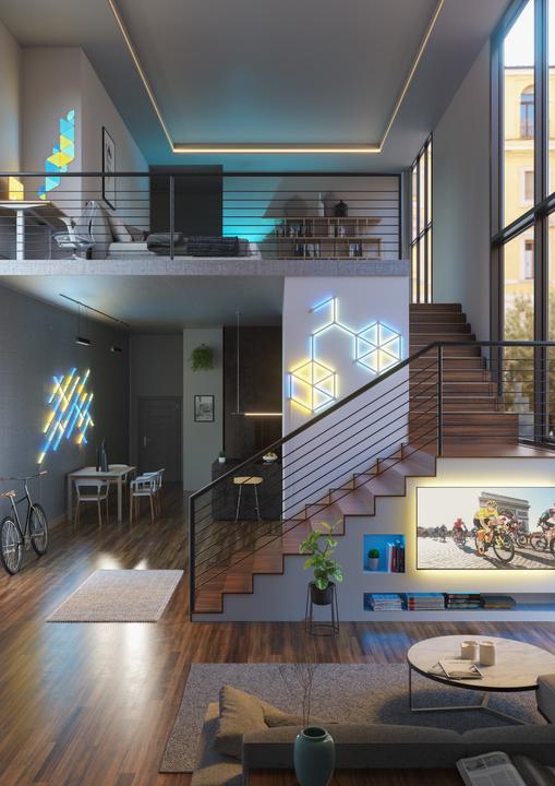 Immagine prodotto Nanoleaf Linee (RGBW, 252 cm, Interno)