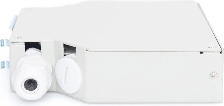 Actual product image Digitus Din Rail Splice Box for 8 LC/DX couplers