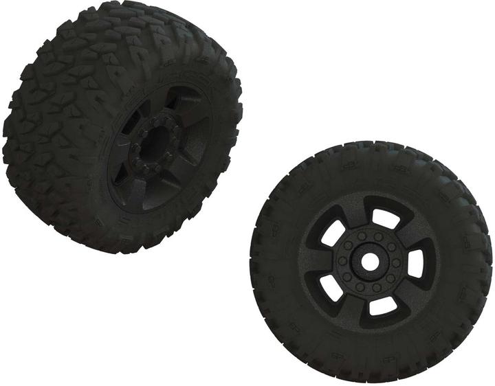 Actual product image Arrma dBoots RAGNAROK Pre-mounted Tyre Set (2)