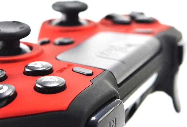 Actual product image Steelplay Slim Pack Wireless Controller Ruby Red Multi (PS4, PC)