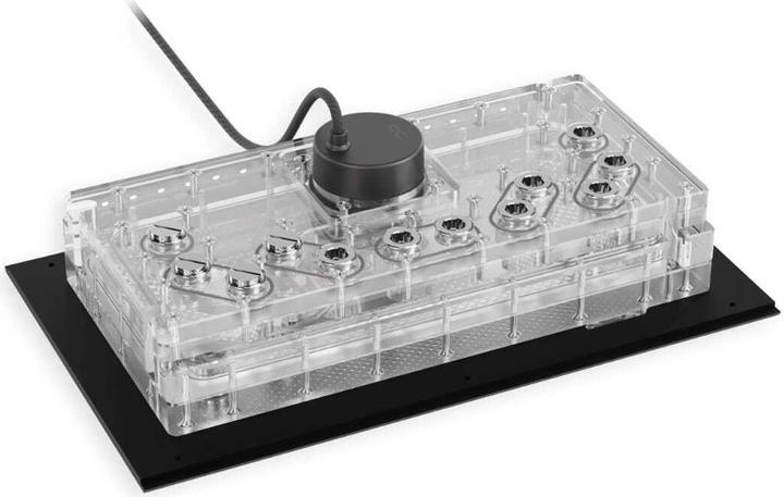 Produktbild Alphacool Apex Distroplate Dark Base Pro 901 Black mit A