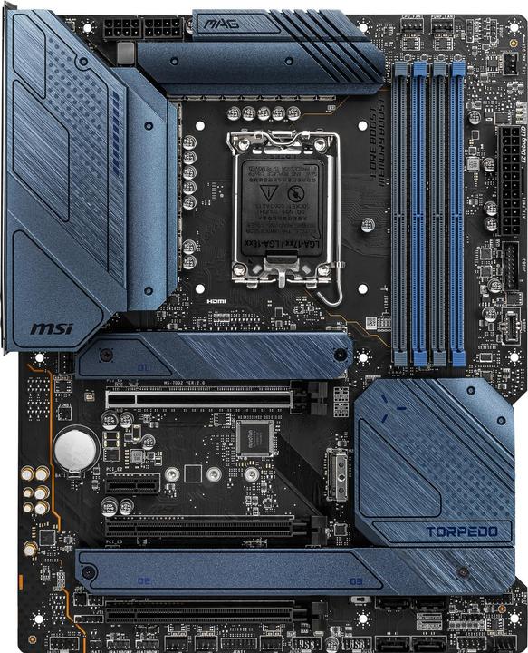 Produktbild MSI MAG Z690 TORPEDO (LGA 1700, Intel Z690 (DDR5), ATX)
