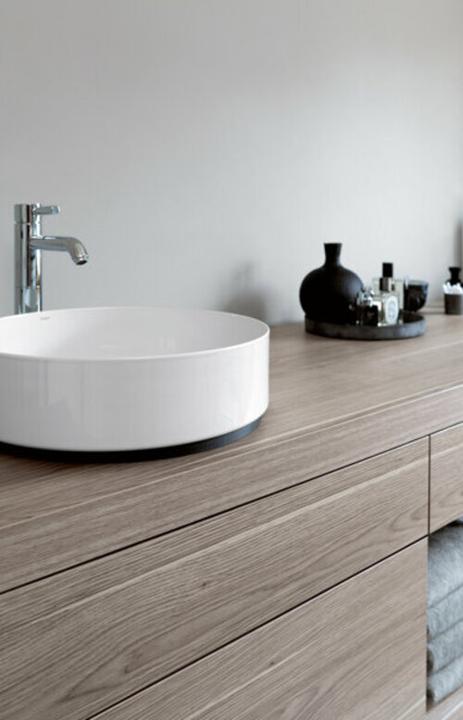 Actual product image Alape top basin AB.KE400, round diameter 40,0cm, 3222000000 (475 mm, 475 mm)