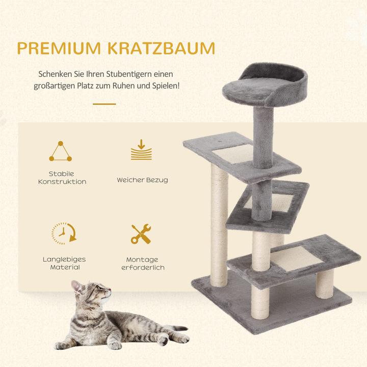 Produktbild Jamb Katzenbaum (99.50 cm, Beige und Grau)