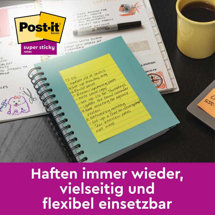 Productafbeelding Post-it Super kleverige grote notities (15 x 20 cm)