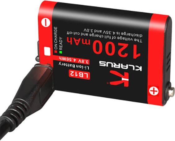 Actual product image Klarus HR1-LB12 Lithium Ionen Akku 1'200mAh (1200 mAh, 720000000 W, 50 Wh)