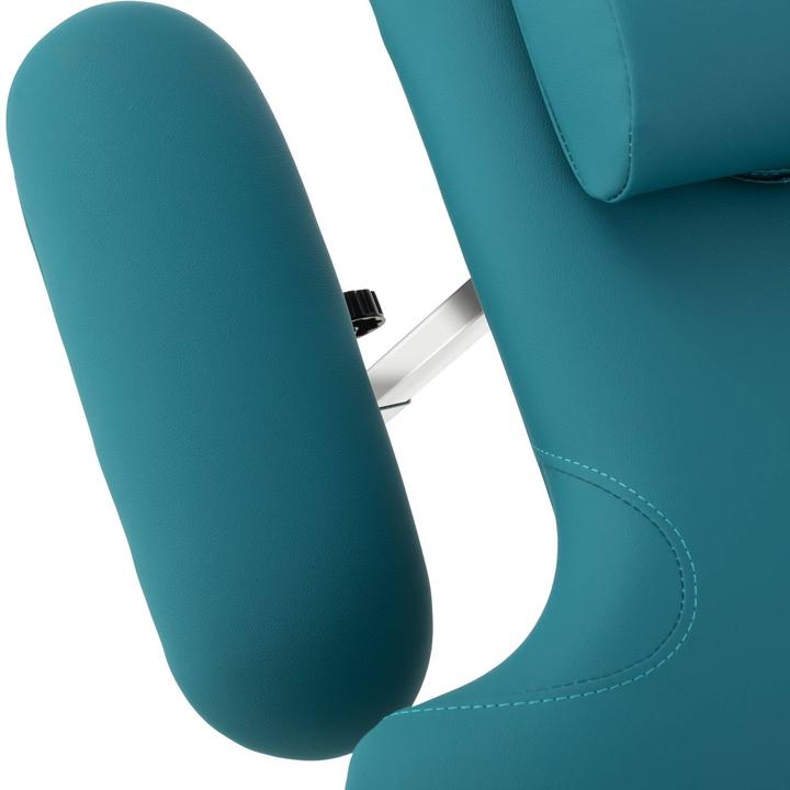 Produktbild Physa Massageliege elektrisch Massagebank Therapieliege Massagetisch 250 kg Dunkelblau