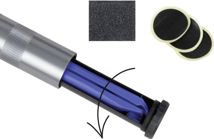 Actual product image Fischer Mini-Pumpe Alu inkl. Flickbox