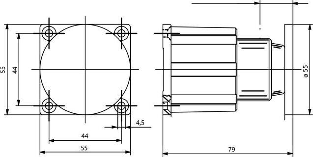 Actual product image Geze Mag Plate Type D Damping 115955Spring 115955 (Indoor)
