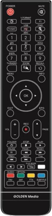 Produktbild Golden Media Wizard HD Vote 4 (DVB-T2, DVB-S2, DVB-C, CI-Schacht)