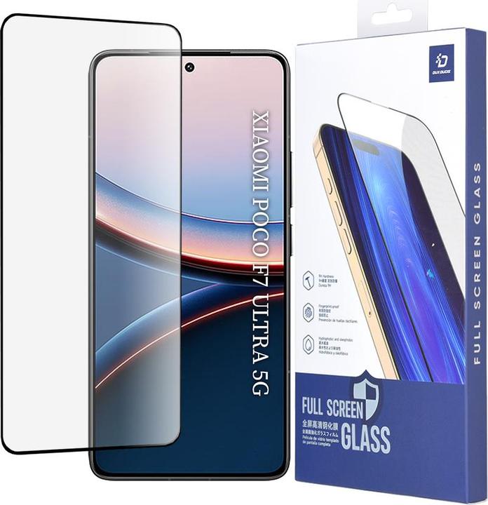 Immagine prodotto Dux Ducis - Tempered Glass - Xiaomi Poco F7 Ultra - Black (1 Pezzo/i, Xiaomi Poco X7 Pro)