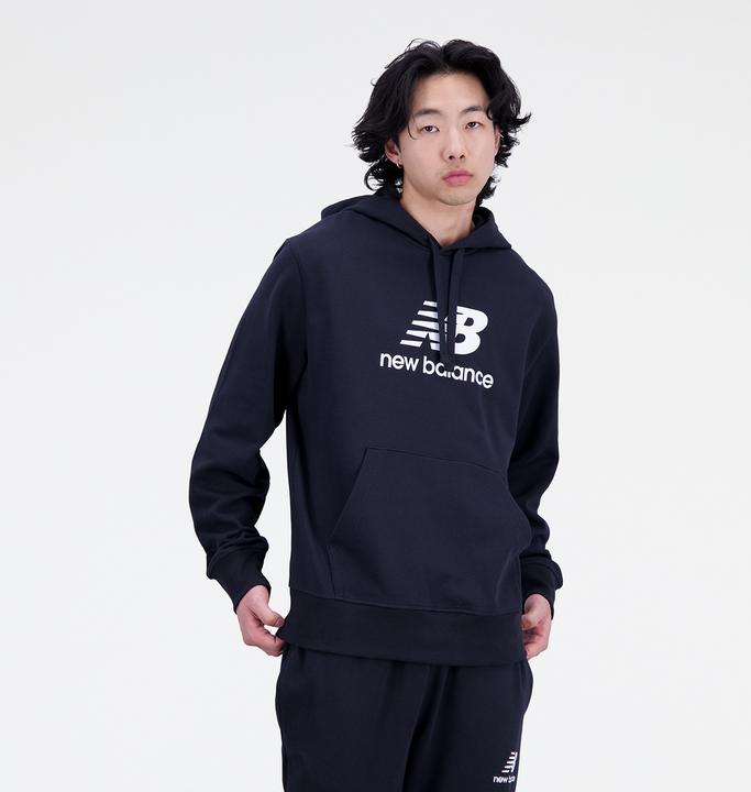 Produktbild New Balance Essentials Stacked Logo Hoodie (XS)