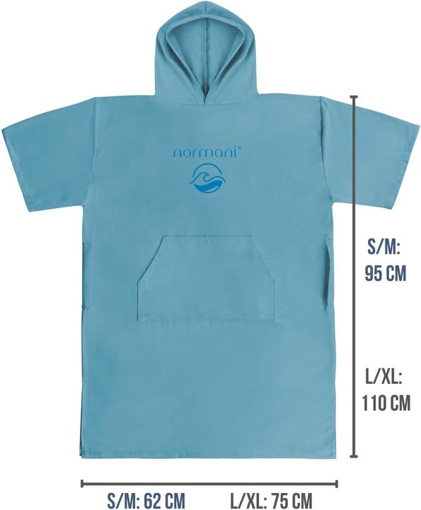 Produktbild Normani Mikrofaser Badeponcho Siargao (S/M)