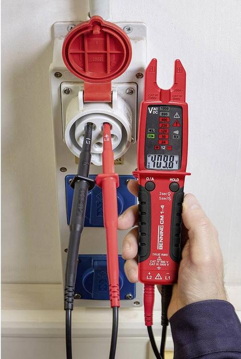 Produktbild Benning CM 1-4 Strommesszange (CAT IV 600V, CAT III 1000V)