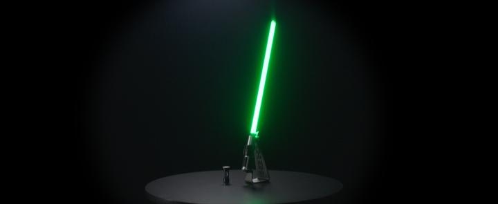 Produktbild Hasbro Star Wars The Black Series Yoda Premium Force FX Elite Lichtschwert