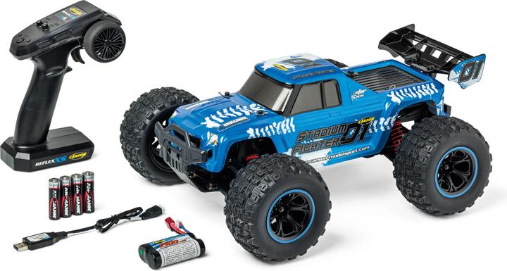 Produktbild Carson 1:10 XS Stadium Fighter 100% RTR blau (RTR Ready-to-Run)