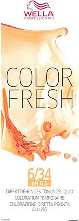 Image du produit Wella Color Fresh Acid (6/34 blond foncé blond foncé-or rouge-rouge)