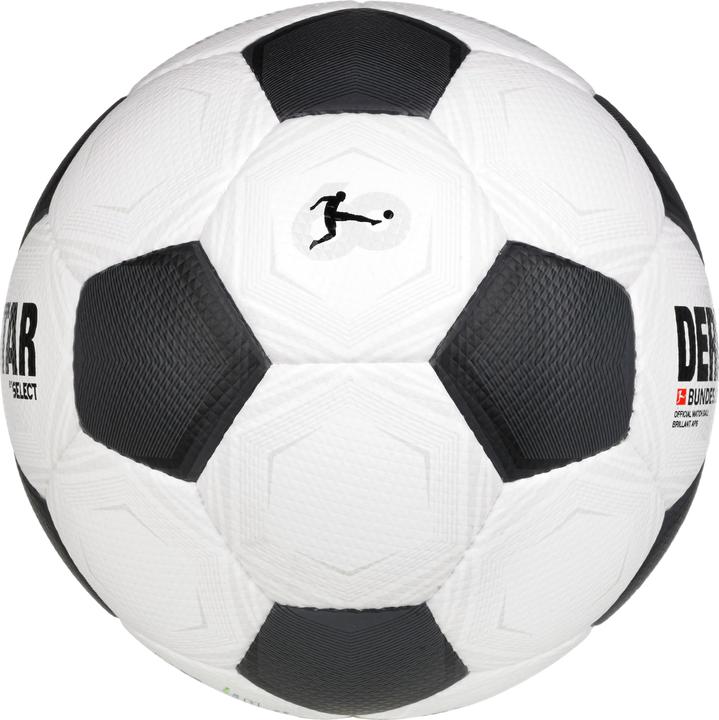 Produktbild Derbystar Fussball Bundesliga Brillant APS Classic v23 weiss/schwarz/grau Gr. 5 (5)