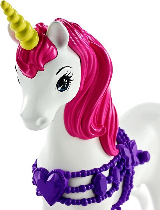 Produktbild Barbie Regenbogen Prinzessin, Einhorn und Kutsche
