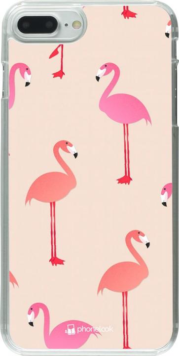 Image du produit PhoneLook Coque transparent Pink Flamingos Pattern (Apple iPhone 7 Plus)