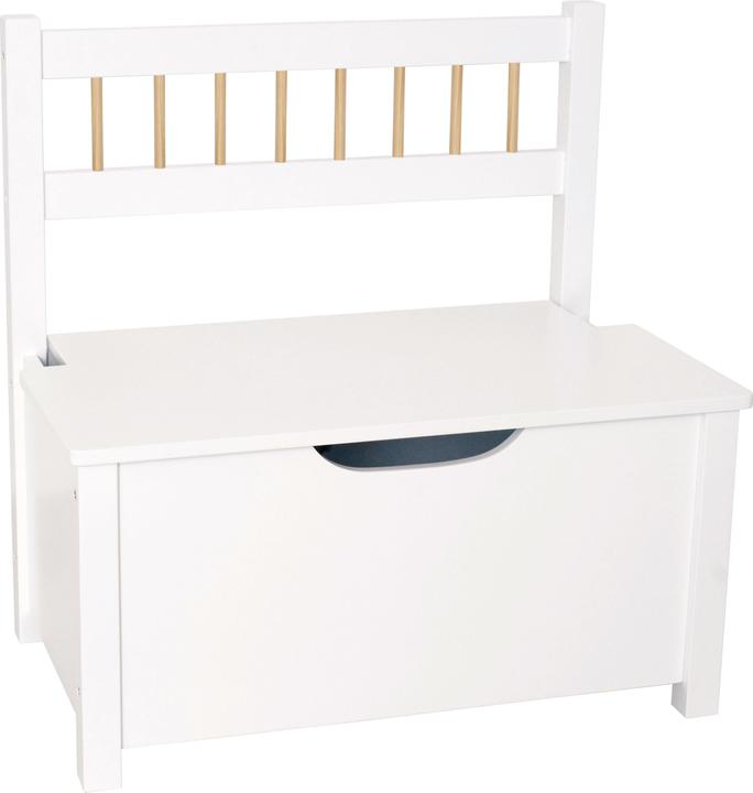 Image du produit Jabadabado Banc de poitrine avec couvercle, blanc