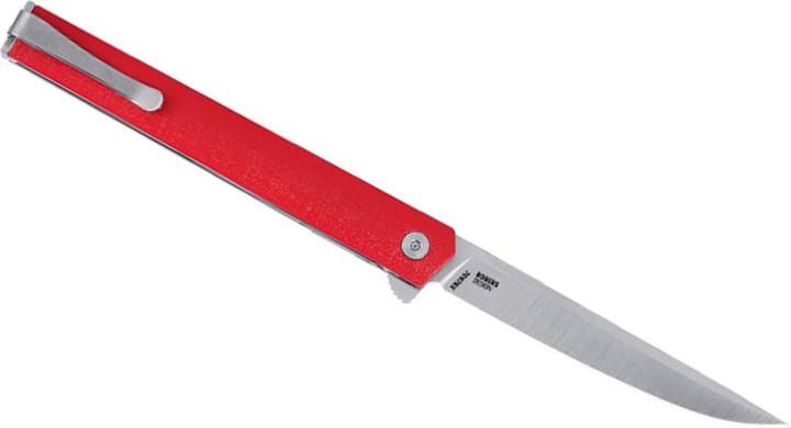 Produktbild CRKT CEO Flipper Red Silver Blade (8.50 cm)