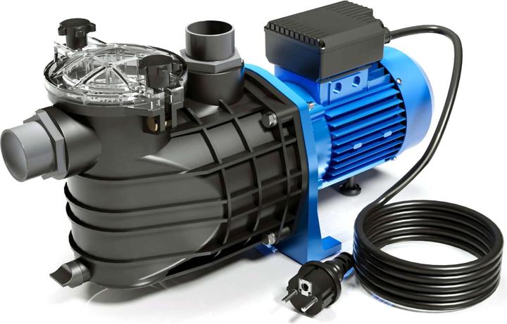 Actual product image Wiltec Circulation Pump 34800l/h 3000W Swimming Pool Water Filter