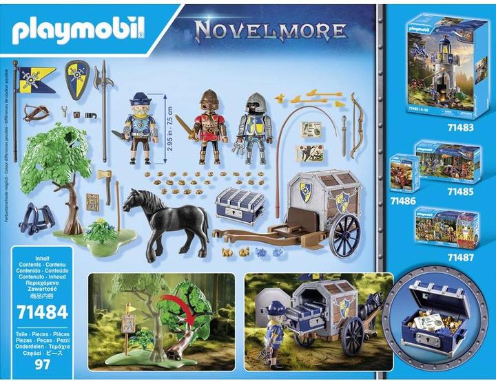 Image du produit Playmobil 71484 Attaque de camion de transport (71484, Playmobil Novelmore)