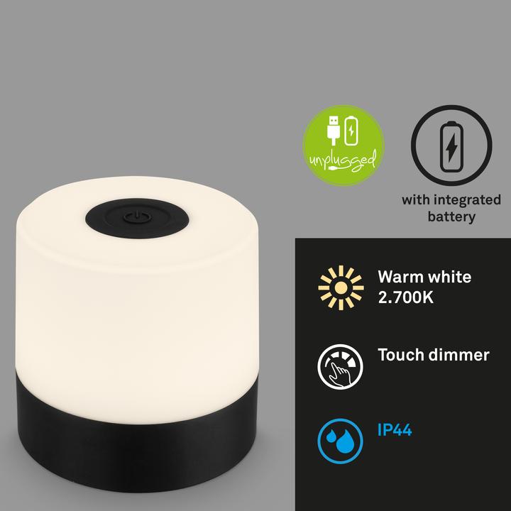Actual product image Briloner Rechargeable LED table lamp (150 lm)