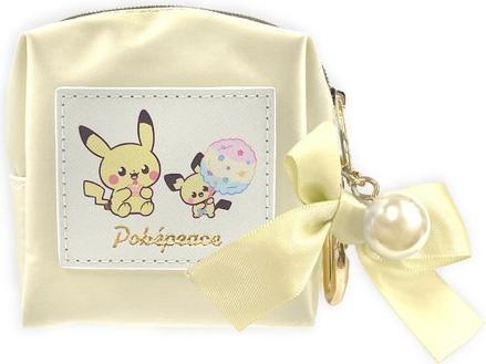 Pokémon PokePeace Mini Pouch with Carabiner Pikachu & Pichu (Sweets Shop)
