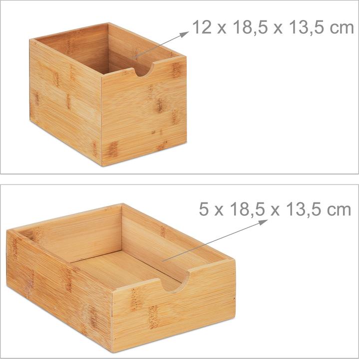 Produktbild Relaxdays Schubladenbox