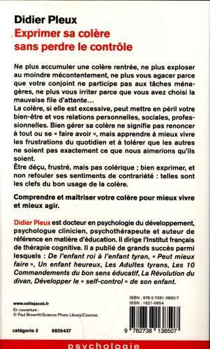 Immagine prodotto Odile Exprimer sa colère sans perdre le contrôle (Francese, Pleux Didier, 2017)