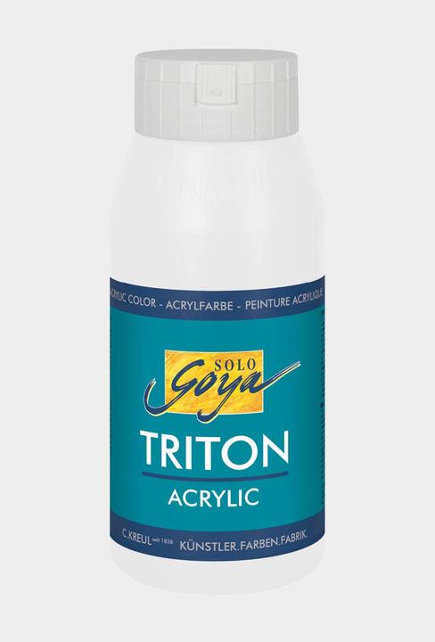 Actual product image Solo Goya Triton Acrylic (Mixed white, 750 ml)