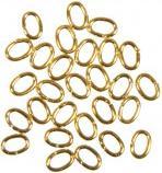 Immagine prodotto Rayher Ringel, 0, 8mm ø, oro, 25 pezzi (Scatola da regalo, 25 x)