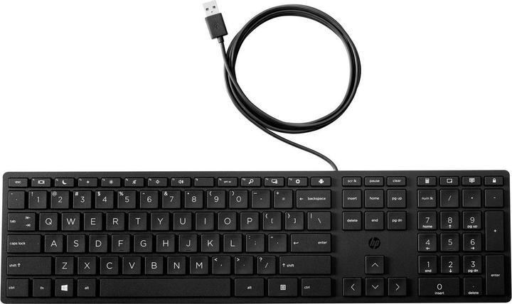 Produktbild HP Wired Desktop 320K Keyboard - (English) (Eng. Int., Kabelgebunden)