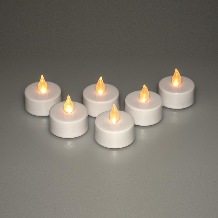 Immagine prodotto RealPower Lampada da tè a LED TL-6, confezione da 6