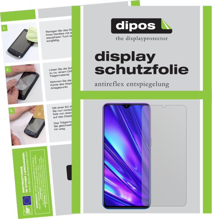 Actual product image Dipos Screen Protector Anti-Glare (5 Piece, Oppo Realme 5 Pro)