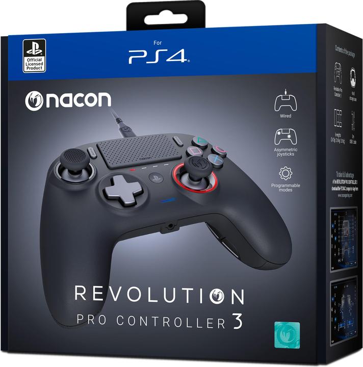 Produktbild Nacon Gaming Revolution Pro Controller 3 Camouflage USB 3.2 Gen 1 (3.1 Gen 1) Gamepad PC, PlayStation 4 (PS4, PC)